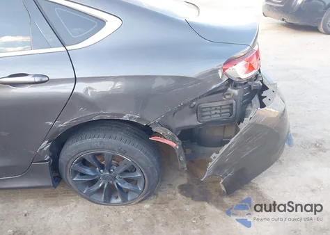 2015 Chrysler 200 C from USA, damaged, VIN 1C3CCCCB1FN565750